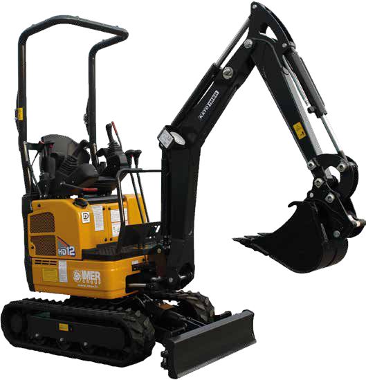 Mini-pelle Série VXE | HD 12